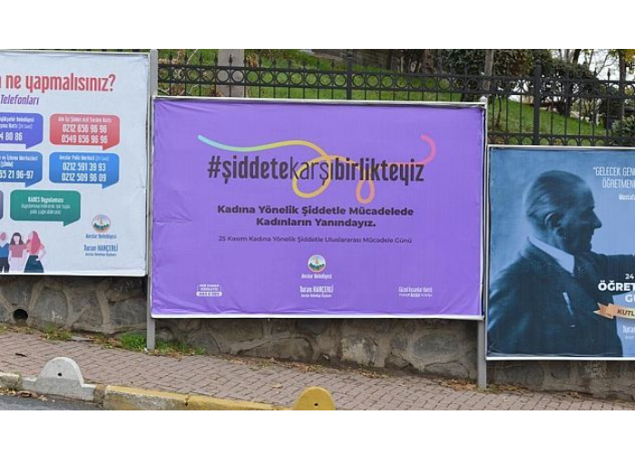 CHP'li Belediyelerden Şiddete Karşı Birlikteyiz Mesajı