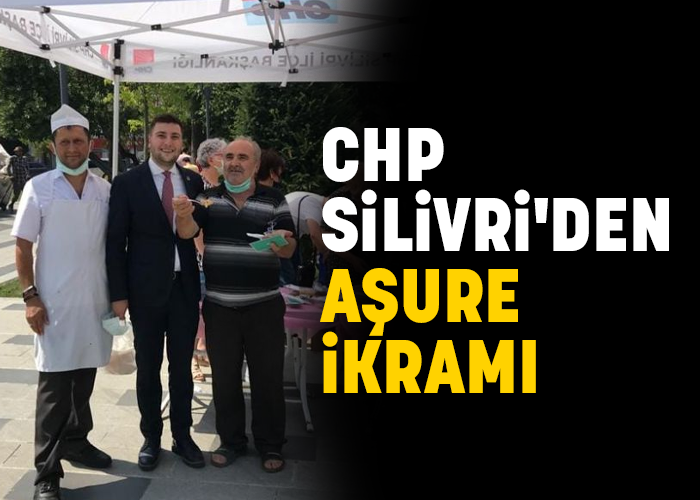 CHP Silivri'den aşure ikramı