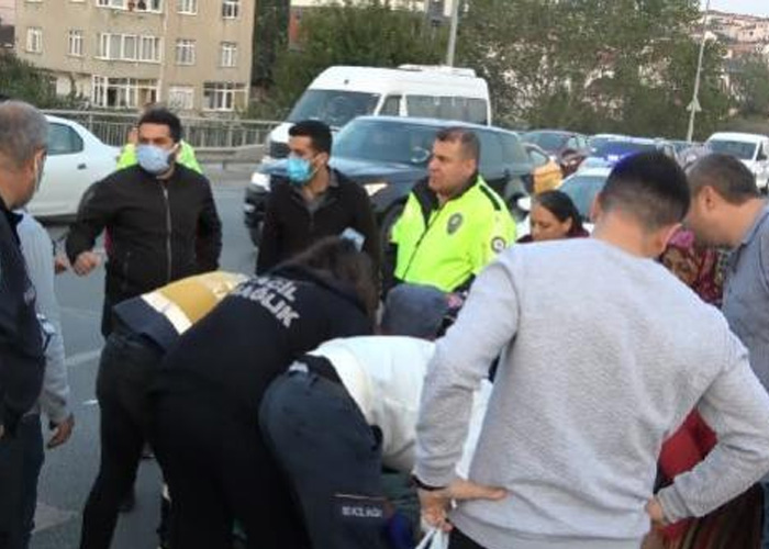 Arnavutköy'de bir çocuğa otomobil çarptı