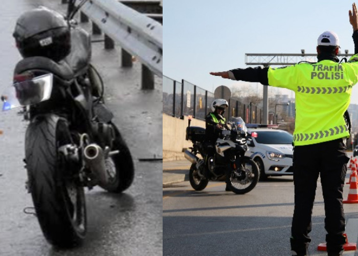 Bakırköy'de motosiklet sürücülerine para cezası yağdı