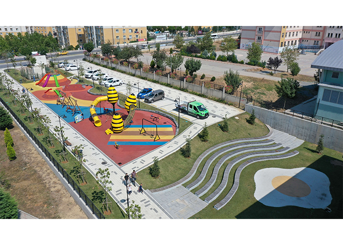 Yeşilin Şehri Başakşehir'de Yeni Bir Yeşil Alan Daha